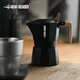 Гейзерная кофеварка MHW-3BOMBER Double Valve Moka Pot 4 чашки 180 мл Черная - изображение 4