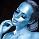 Аквагрим сяючий Paradise Dark Blue - Azur MEHRON (Лазурний), 7 г - зображення 2