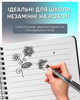 Набор гелевых ручек Buromax Erase Slim Пиши-стирай 0.7 мм Черный корпус 12 шт (BM.8301-02) - изображение 5