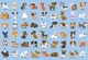 Пазли тришарові серія KIDS Cats 8, розмір 48х33 см, 250 шт. ТМ INTERDRUK - изображение 3
