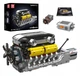 Конструктор двигун Mould King Lambo V12 моторизований дитячий мотор, 1260 деталей ,10202 - изображение 1