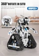 Конструктор робот на радиоуправлении 3в 1 Mould King "Transbot "STEM RC Control Model WALL-E ВОЛЛ-И программируемый, 606 детали,15046 - зображення 9