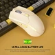Беспроводная игровая мышь Fantech WGC2 Venom II Vibe, RGB, 800-4000DPI, 2.4GHz, 300mAh, 720h, Бежевый - изображение 6