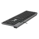 Дротова клавіатура Meetion USB Standard Chocolate Ultrathin Keyboard K841, Ukr, RU, EN розкладки, USB, 1.5m, black - зображення 6