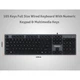 Дротова клавіатура Meetion USB Standard Chocolate Ultrathin Keyboard K841, Ukr, RU, EN розкладки, USB, 1.5m, black - зображення 7