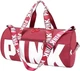 Спортивная сумка женская PINK красная - изображение 2