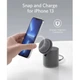 Зарядний пристрій Anker 623 Magnetic Wireless Charger MagGo 2 in 1 Charging Station for iPhone 12~17 for Airpods - Black - зображення 2