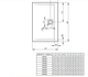 Душевой поддон Radaway Argos D100x80 4ADN810-02 с панелями - изображение 2