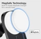 Автомобильный держатель с беспроводной зарядкой Spigen OneTap Pro 3 MagSafe 15W Car Mount Airvent - изображение 5