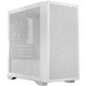 Белый Mini-Tower корпус с сетчатой передней панелью и 3 вентиляторами 120 мм, формата mATX - изображение 1