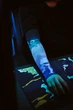 Геймерський рукав Без долоні Сатору Годжо Магична битва. Gojo Satoru | Jujutsu Kaisen Selerity Синьо-Фіолетовий s15sg Синій+Фіолетовий M (999853) - зображення 1