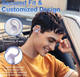 Вакуумные bluetooth наушники Ture TWS для спорта Фиолетовые - изображение 6