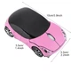 Бездротова комп'ютерна миша Wireless Mouse 2,4G машинка рожева - зображення 5