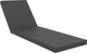 Матрац водонепроникний Delight Lounge Dark Grey 180x50x3 см Сірий (Delight_Lounge_Dark_Grey_180x50x3) - зображення 1