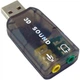 Звуковая плата Dynamode USB 6(5.1) 3D RTL dark gray (USB-SOUNDCARD2.0 black) - изображение 1