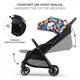 Коляска Kinderkraft Apino Happy Shapes (KSAPIN00HAP0000) (5902533925582) - зображення 12