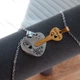 Парні кулони для закоханих з нержавіючої сталі "Key to the heart" - зображення 8