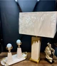 Настільна мраморна лампа Mar Decor Yunsh - зображення 3