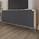 Тумба под телевизор с золотыми металлическими ножками LION Амарант 168x40x76,5 см Дуб Аппалачи/Графитовый (LION-043078) - изображение 1