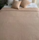 Плед покрывало косичка LavSon 100% хлопок Односпальный 150х230 Бежевый - изображение 4