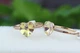 Кольцо Xuping Jewelry сердечко Сваровски белое хамелеон р 19 золотистое - изображение 4