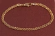 Браслет Xuping Jewelry нона 19 см 3.5 мм золотистий - зображення 1
