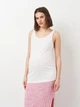 Майка для беременных женская H&M 0916881_бел XL Белая (KAY2000001582893) - изображение 1