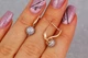 Сережки Xuping Jewelry кульки з родієм з каменів 1,7 см золотисті - зображення 2