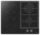 Комбинированная индукционная - газовая варочная поверхность Luxor GI 67 FP BL + встроенная вытяжка Sweet Air Luxor Stolz Prestige F 60 BGlass 1450 LED полностью стеклянный фасад, черный (комплект) - изображение 2