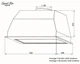 Комбінована HI - Light - газова варильна певерхня Luxor SH 68 BK + Витяжка Sweet Air Prestige F 60 B Glass 1450 LED, чорний - зображення 12