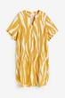 Платье H&M XS горчично белый 19031058018 - изображение 1