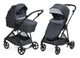 Коляска 2 в 1 Chicco Seety Темно-серая (87097.53.01) - изображение 2