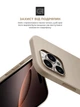 Силиконовый чехол для Apple iPhone 16 Pro, ICON2 Case, Бежевый, противоударный, панель, защита всего корпуса, матовая поверхность Soft Touch, выступает над дисплеем, совместим с защитными стеклами и пленками, с микрофиброй, ArmorStandart (ARM79635) - изображение 5