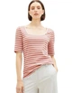Футболка Tom Tailor Ж1115250 (1038055) колір рожевий XXL - изображение 1