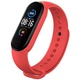 Ремінець Original Design для фітнес-браслета Xiaomi Mi Band 5, Mi Band 6, червоний - зображення 1