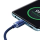 Кабель Baseus Crystal Shine Series Fast Charging Data Cable Type-C to Type-C 100W 2m Blue (CAJY000703) - изображение 5