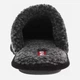 Чоловічі домашні капці утеплені з закритим носком з хутром Levi`s 852879792 42.5-43.5 Чорні (1159827770) - зображення 4