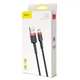 Кабель Baseus cafule Cable USB For Micro 2A 3m Red+Black (CAMKLF-H91) - изображение 2