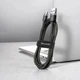 Кабель Baseus Cafule Cable USB Micro 1.5A 2m Gray+Black (CAMKLF-CG1) - зображення 7