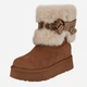 Женские угги высокие с мехом Guess 457584207 39.5 Коричневые (1159828055) - изображение 3