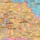 Карта Украины Административно-территориальное устройство 290x200 см М 1:460 000 баннер - изображение 3