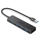 USB-хаб UGREEN CM219 USB 3.0 to 4xUSB 3.0 5Gbps Black (25851) - изображение 2