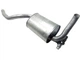 Глушитель Мерседес 190 (Mercedes 190) 2.0 Diesel 83-07/93 (13.14) Polmostrow - изображение 1