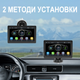 Автомобільний монітор CarPlay Android Auto Podofo A3241, 7" сенсорний дисплей, Bluetooth, FM, підтримка камери заднього виду - зображення 4