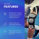 Фіксатор Коліна Adidas Knee Support(ADSU-12523BK-NL) S Сірий - изображение 5