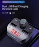Автомобільний FM трансмітер модулятор GXYKIT G15 Bluetooth MP3 з LCD екраном BLACK - зображення 7