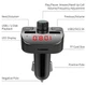 Автомобільний FM трансмітер модулятор GXYKIT G15 Bluetooth MP3 з LCD екраном BLACK - зображення 10