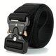 Ремінь чоловічий з пряжкою Belt 1000D Black - изображение 1