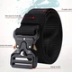 Ремінь чоловічий з пряжкою Belt 1000D Black - изображение 3
