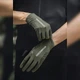 Рукавички повнопалі для тренувань та велосипеда ROCKBROS S310 Чорні з зеленим Розмір M (RB-S310-5466) - зображення 12